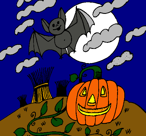 Paisaje de Halloween