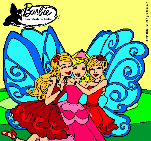 Barbie y sus amigas en hadas