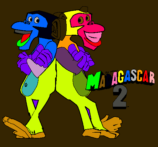 Madagascar 2 Manson y Phil 2