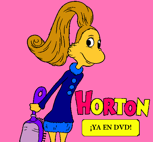 Dibujo Horton - Sally O'Maley pintado por ianna