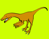 Dibujo Velociraptor II pintado por ivajn