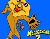 Dibujo Madagascar 2 Alex 2 pintado por carsfhjkgkjh