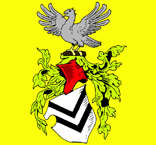 Escudo de armas y aguila 