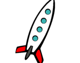 Dibujo Cohete II pintado por ampar87