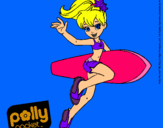 Dibujo Polly Pocket 3 pintado por diasil