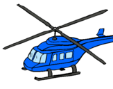 Dibujo Helicóptero  pintado por ampar87