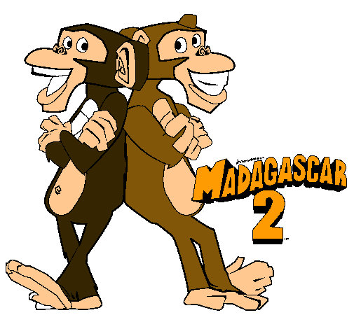 Madagascar 2 Manson y Phil 2