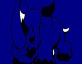 Dibujo Rinoceronte II pintado por kjury4g4rrd