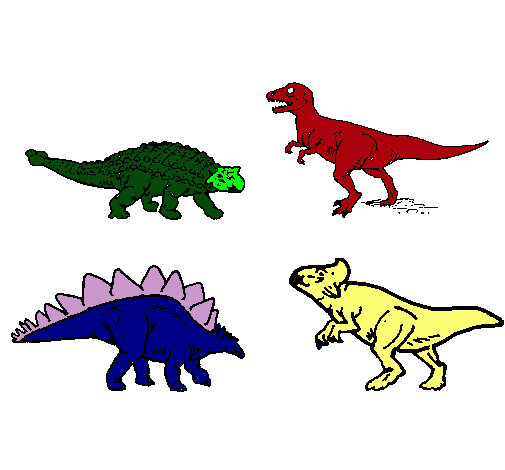 Dinosaurios de tierra