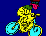 Dibujo Ciclismo pintado por libertad