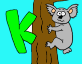 Dibujo Koala pintado por pucca11