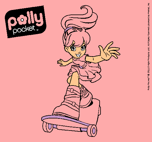 Dibujo Polly Pocket 7 pintado por janireg