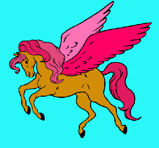 Pegaso volando