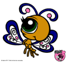 Dibujo Mariposa Littlest Pet Shop 2 pintado por Gemaperez