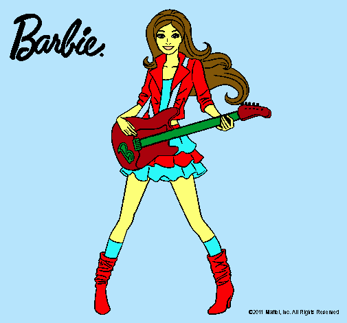 Barbie guitarrista