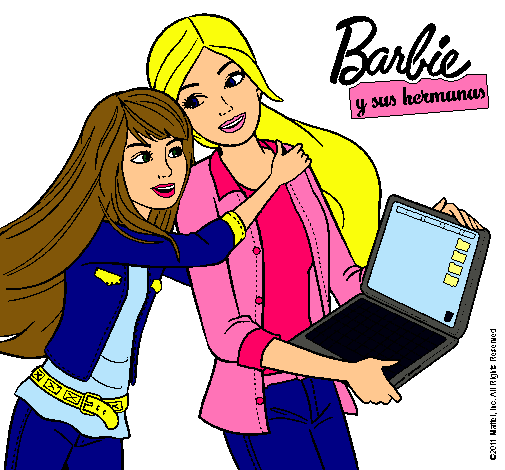 El nuevo portátil de Barbie