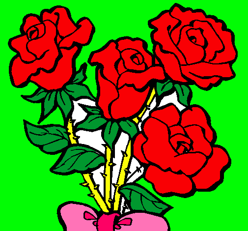 Ramo de rosas