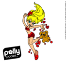 Dibujo Polly Pocket 14 pintado por sans