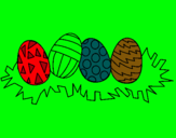 Dibujo Huevos de pascua III pintado por david-avil