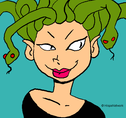 Mujer medusa