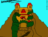 Dibujo Imaginext 12 pintado por CANGURO