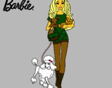 Dibujo Barbie con sus mascotas pintado por Angyyy