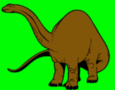 Dibujo Braquiosaurio II pintado por anderlin