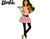 Dibujo Barbie y su mascota pintado por Angyyy