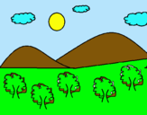 Dibujo Montañas 4 pintado por atzimba