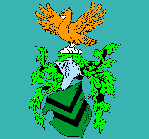 Escudo de armas y aguila 