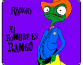 Dibujo Rango pintado por myly