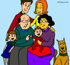 Dibujo Familia pintado por KiikiiNaa
