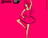 Dibujo Barbie bailarina de ballet pintado por lachiky_22