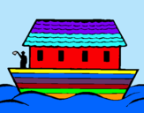 Dibujo Arca de Noe pintado por Javiera123
