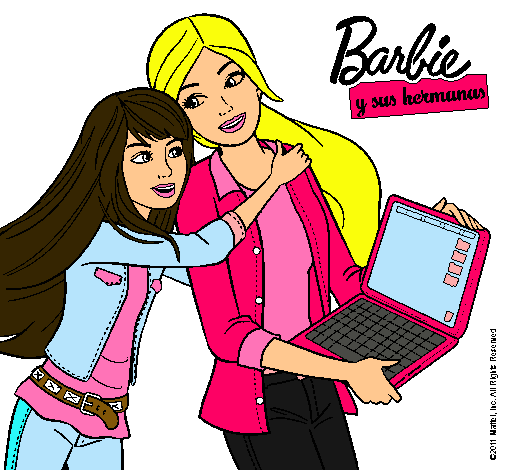 El nuevo portátil de Barbie