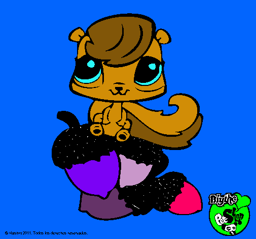 Ardilla Littlest Pet Shop