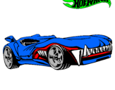 Dibujo Hot Wheels 3 pintado por carolinajhon