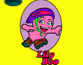 Dibujo LilyBoo pintado por pablita
