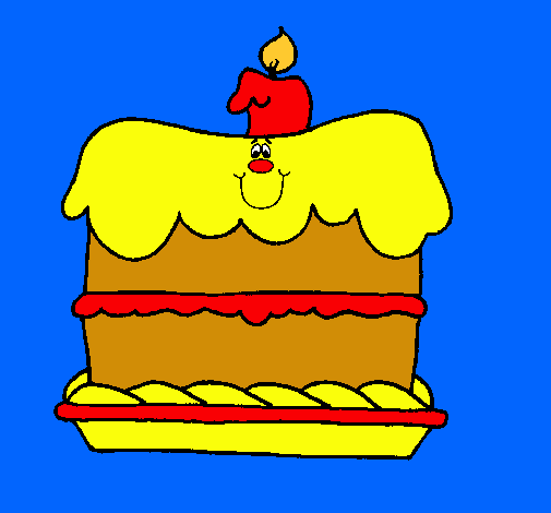 Pastel de cumpleaños