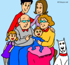 Dibujo Familia pintado por lvcaccia
