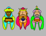 Dibujo Los Reyes Magos 4 pintado por ireneprada