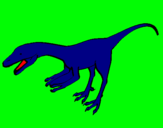 Dibujo Velociraptor II pintado por vwhvvfadv