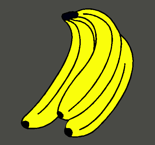 Dibujo Plátanos pintado por preXsie