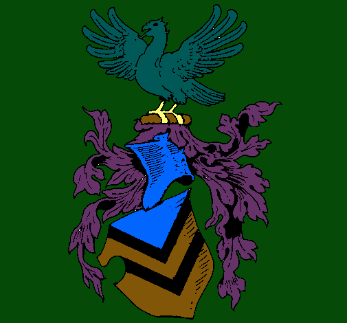 Escudo de armas y aguila 