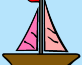 Dibujo Barco velero pintado por jas1487
