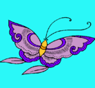 Dibujo Mariposa pintado por BelenR