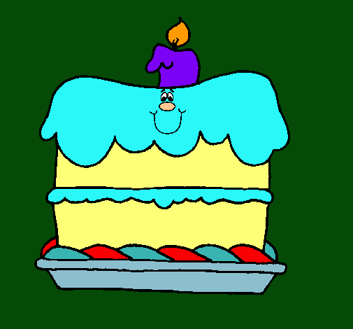 Pastel de cumpleaños