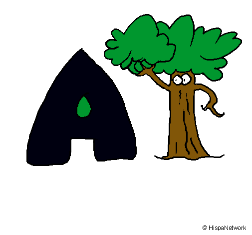 Dibujo Árbol pintado por Isabella_l