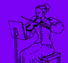 Dibujo Dama violinista pintado por 515121