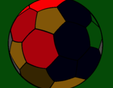 Dibujo Pelota de fútbol II pintado por ingrid8